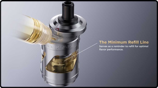 Remplissage par le haut, système top airflows